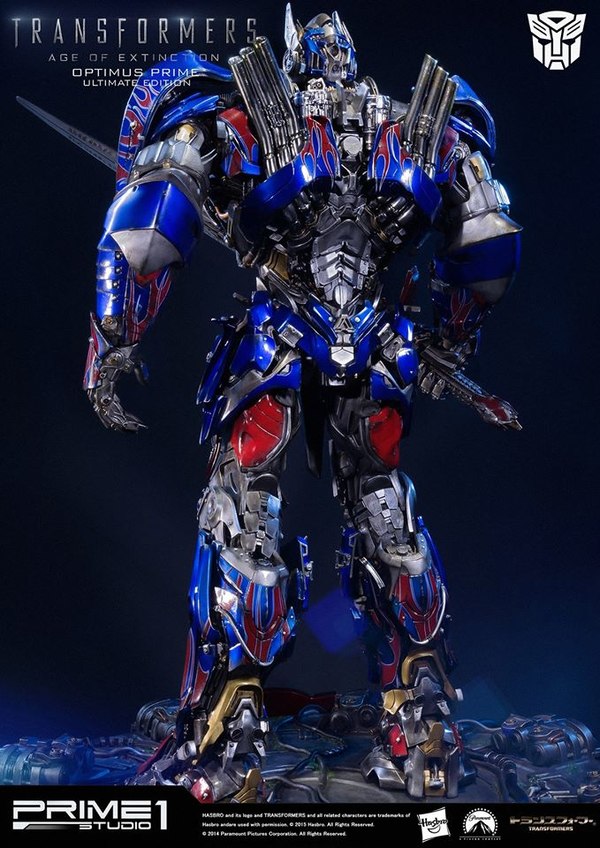 2000 MMTFM 08 Optimus Prime Ultimate Edition Transformers Age Extinction Statue From Prime 1 Studio  (50 of 50)